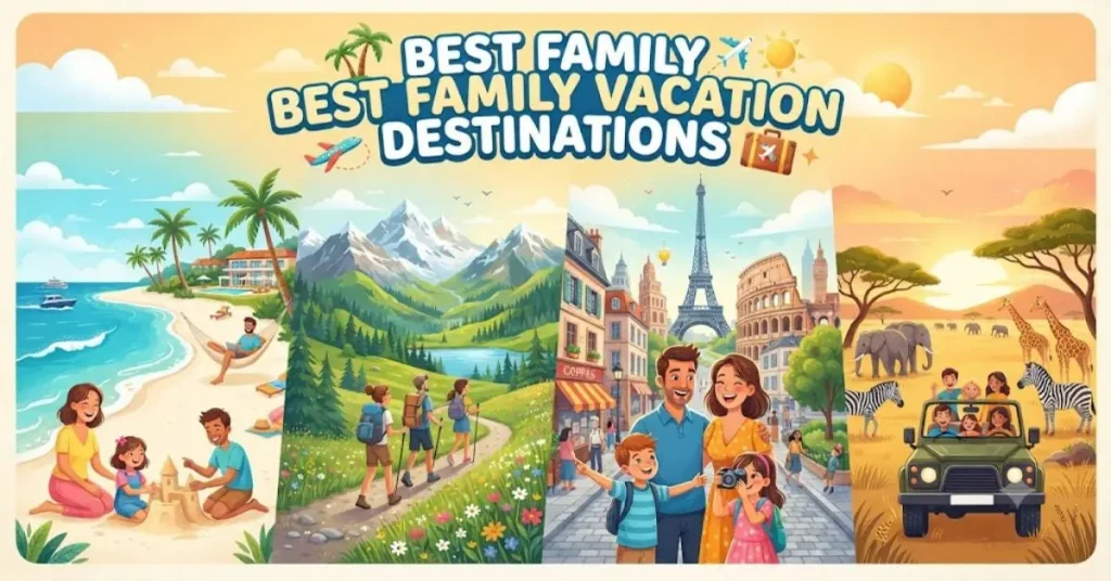 best family vacation destinations