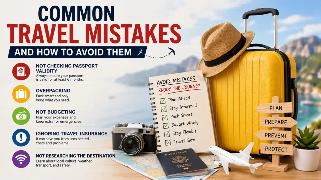 common travel mistakes and how to avoid them