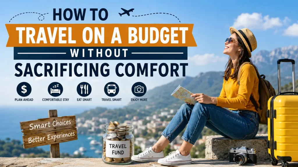 how to travel on a budget without sacrificing comfort