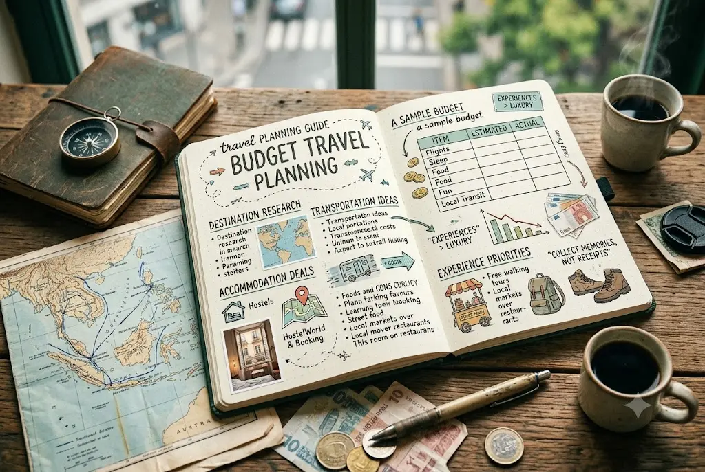 what is budget travel planning