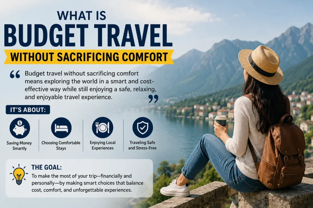 what is budget travel without sacrificing comfort